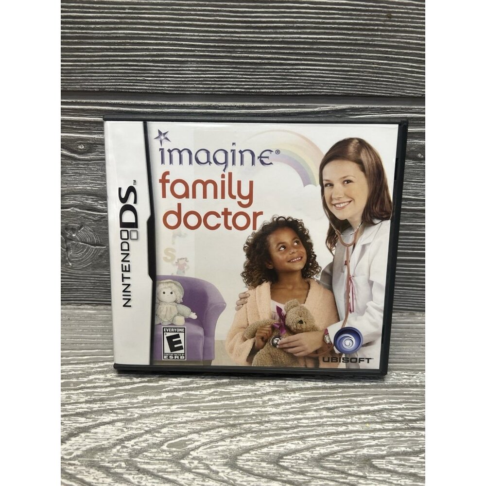 Imagine Family Doctor Nintendo DS Game Ubisoft 2009 Works Complete